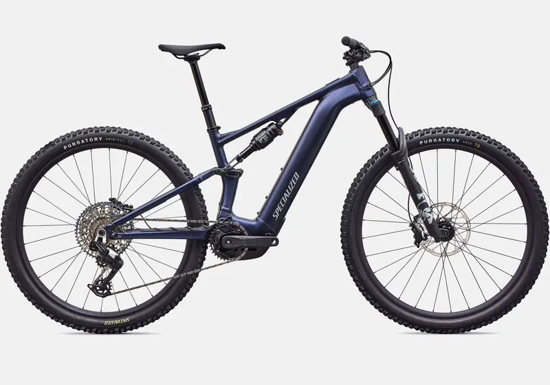 2027 Specialized Turbo Levo R Comp Alloy, Unisex Mountain Bike, Satin Metallic Deep Marine 2