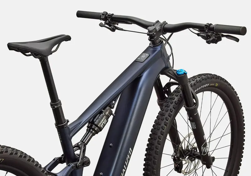 2027 Specialized Turbo Levo R Comp Alloy, Unisex Mountain Bike, Satin Metallic Deep Marine 4