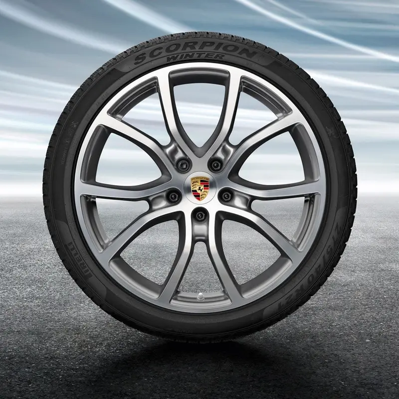 21" Cayenne E3 Exclusive Design Winter Set - Silver 1