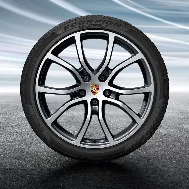 21" Cayenne E3 Exclusive Design Winter Set - Silver / Black 1