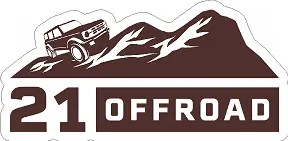 21 Offroad 4" Retro Sticker - Universal 1