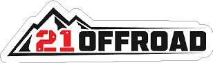 21 Offroad 4" Standard Sticker - Universal 1