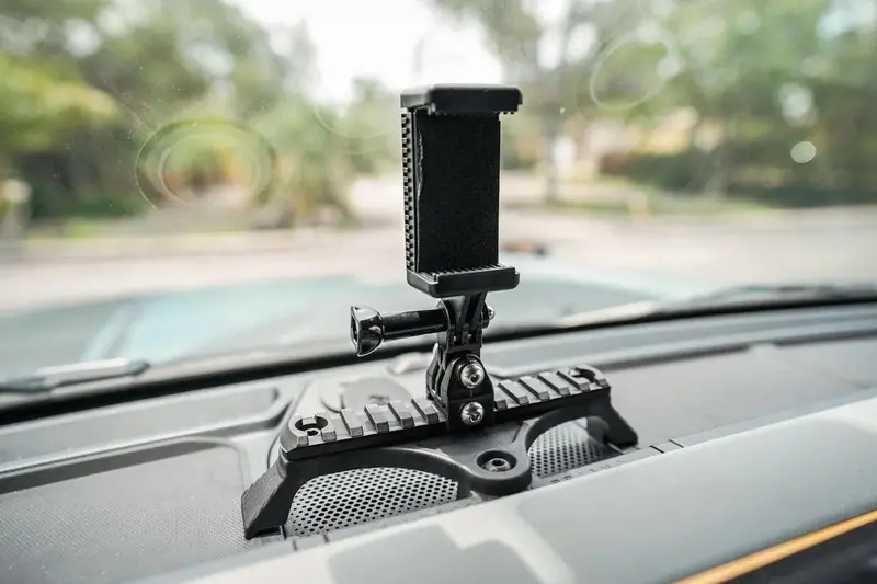 21 Offroad Abs Picatinny Accessory Rail V3 Phone / Go Pro Rail - 2021+ Bronco 1