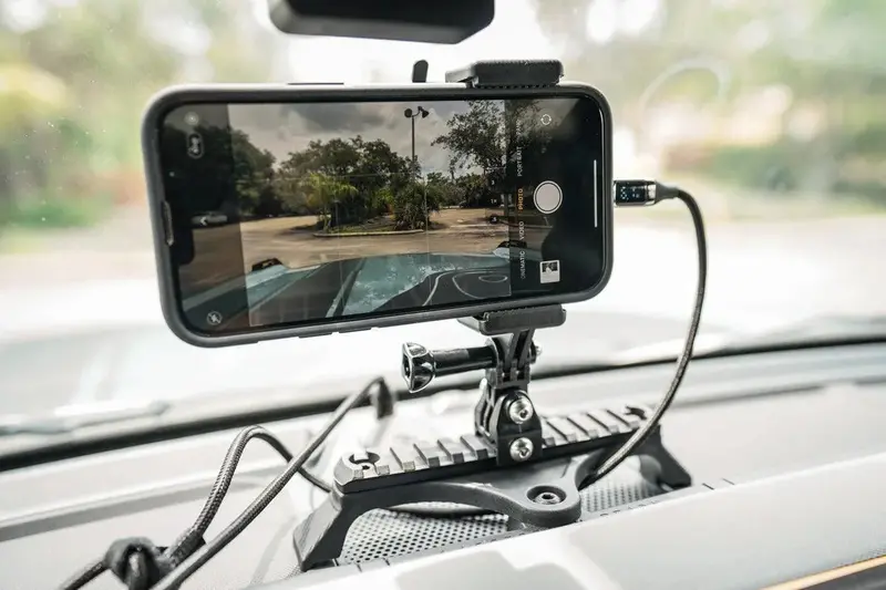 21 Offroad Abs Picatinny Accessory Rail V3 Phone / Go Pro Rail - 2021+ Bronco 2