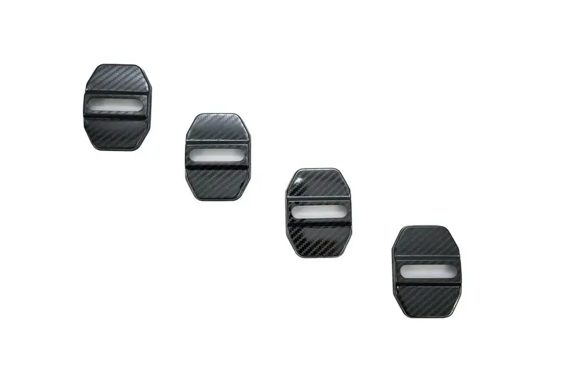 21 Offroad Carbon Fiber Design Door Striker Covers (Set Of 4) - 2021+ Bronco 1