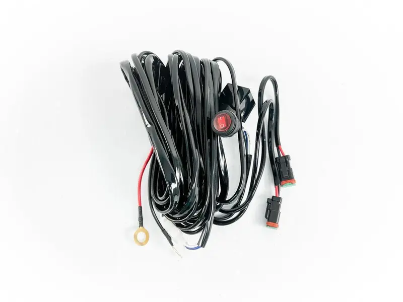 21 Offroad Dt Wiring Relay (Dual Output) With Switch - Universal 1
