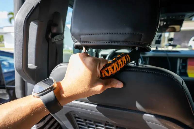 21 Offroad Headrest Paracord Wrapped Grab Handles (Pair) - 2021+ Bronco 2 / 4 Door / 2024+ Grenadier 1