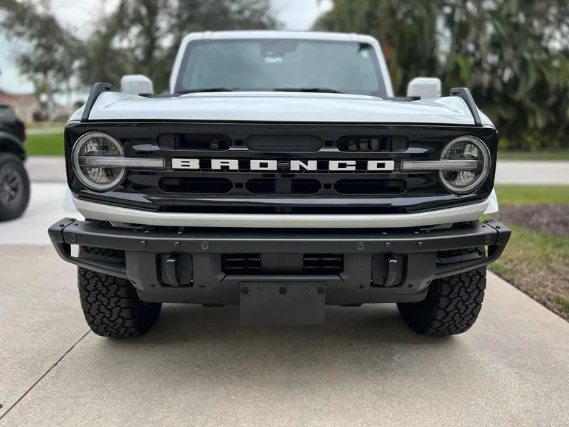 21 Offroad License Plate Relocation Mount For Oem Hd Modular Bumper - 2021+ Bronco 2