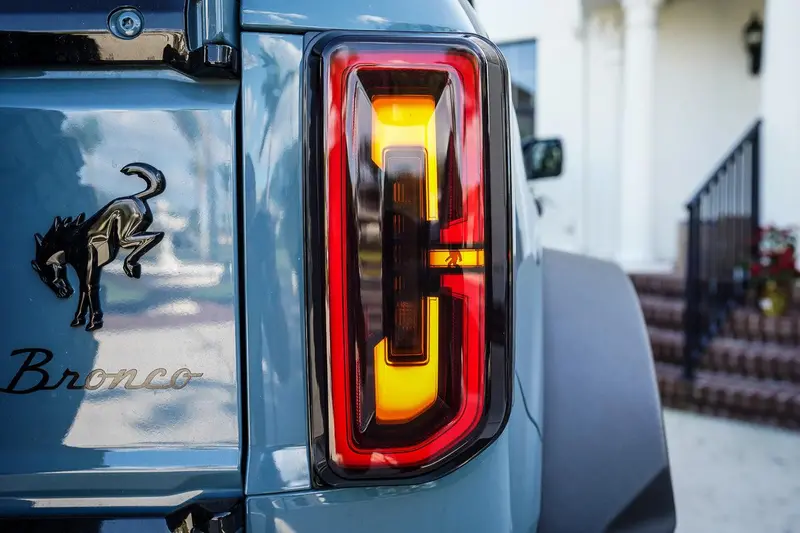 21 Offroad Smoked Acrylic Tail Light Covers - 2021+ Bronco (W/ Led Taillights) 1