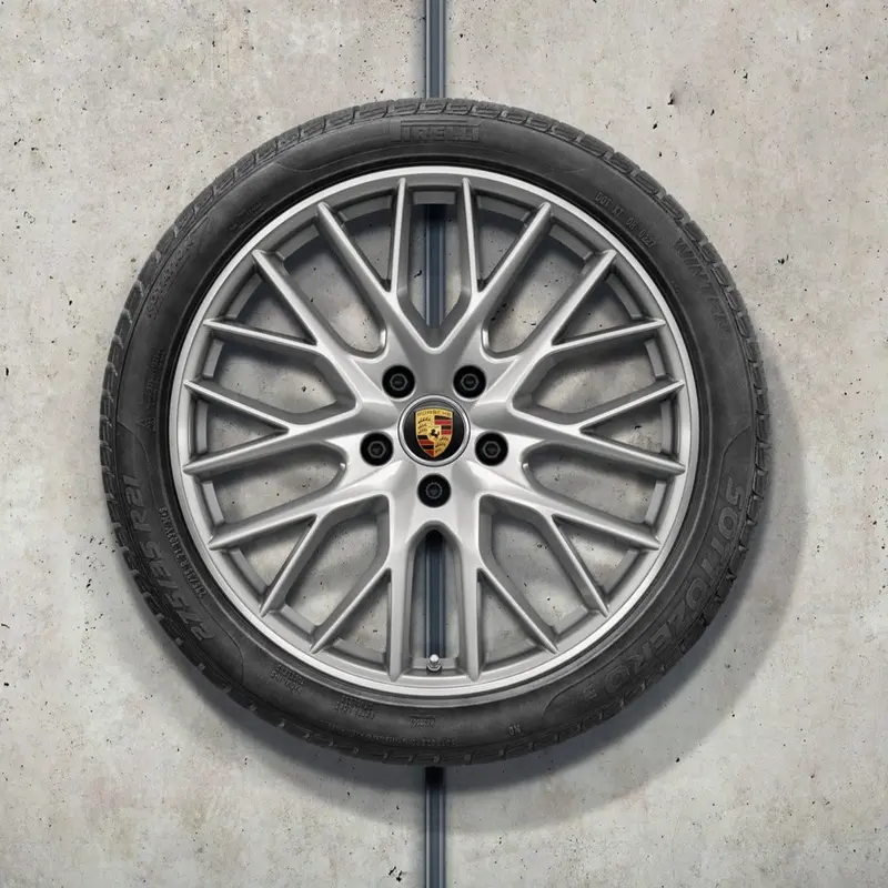 21" Panamera G2 "Sportdesign" Winter Set - Silver 1