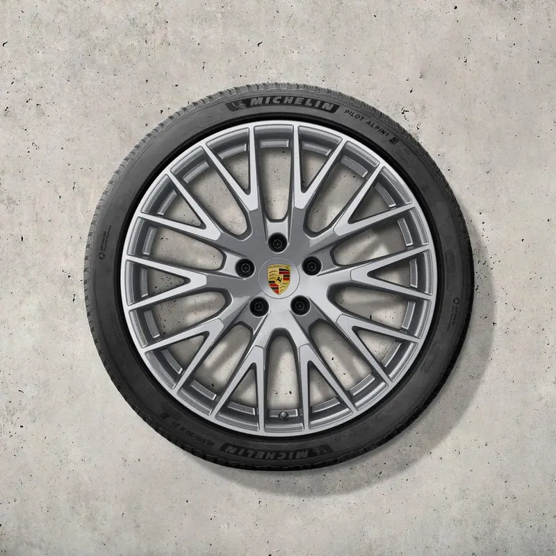 21" Panamera G3 "Exclusive Design" Winter Set - Platinum Silver 2