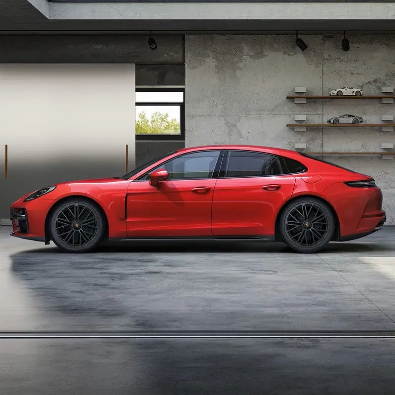 21" Panamera G3 "Turbo S" Centerlock Winter Set - Anthracite Gray 2