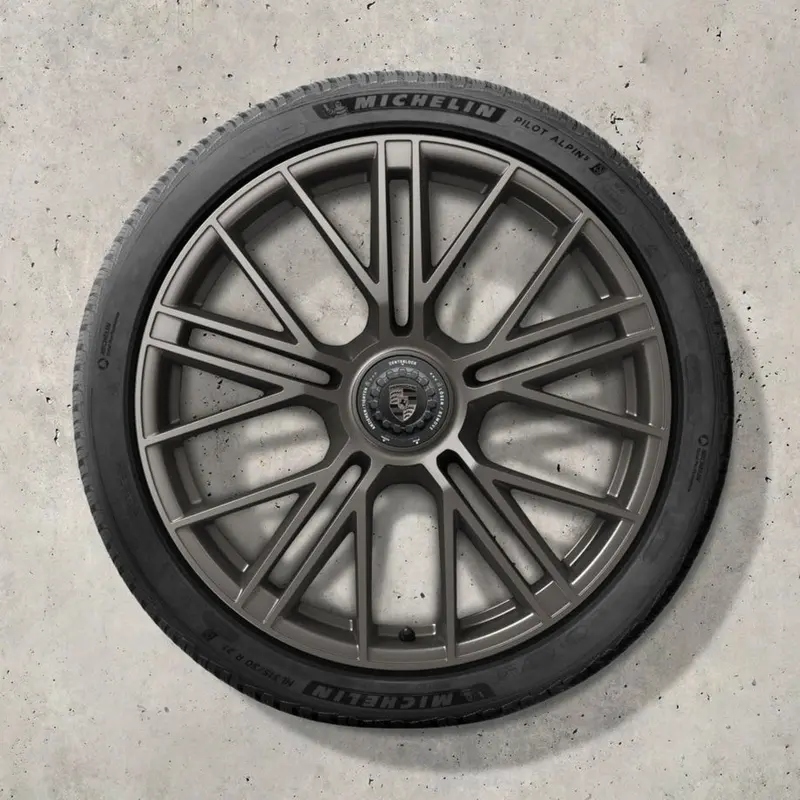 21" Panamera G3 "Turbo S" Centerlock Winter Set - Turbonite 1