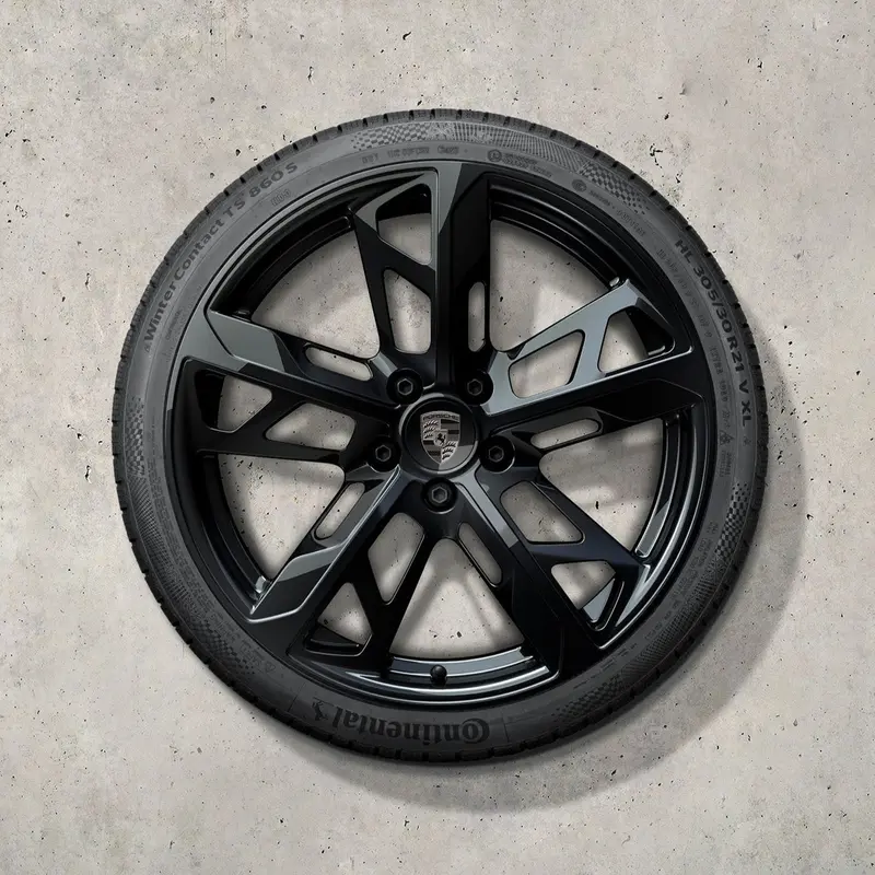 21" Taycan Ii "Cross Turismo Design" Winter Set - Black 1