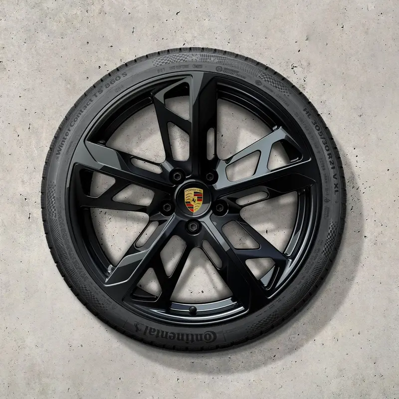 21" Taycan Ii "Cross Turismo Design" Winter Set - Black 2