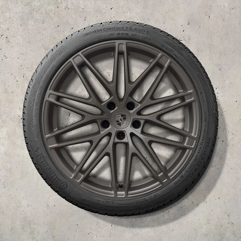 22" Macan Rs Spyder Design Bev Winter Set - Turbonite 1