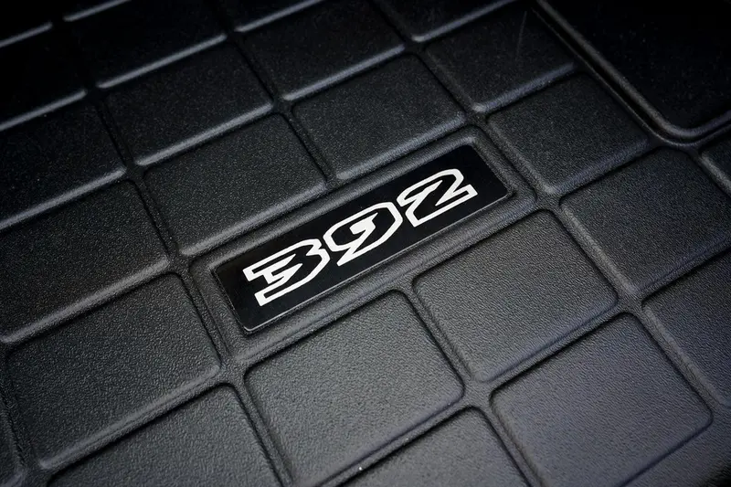 "392" Weathertech Floor Mat Logo (Etched Metal) - Universal 1