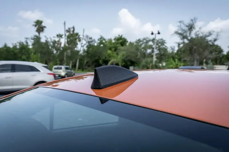 3D Carbon Antenna Overlay - 2022+ Subaru Wrx 1