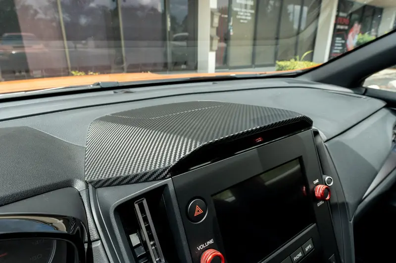 3D Carbon Center Hood Overlay Kit - 2022+ Subaru Wrx 1
