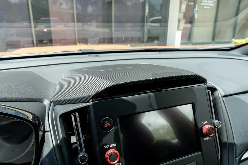 3D Carbon Center Hood Overlay Kit - 2022+ Subaru Wrx 2