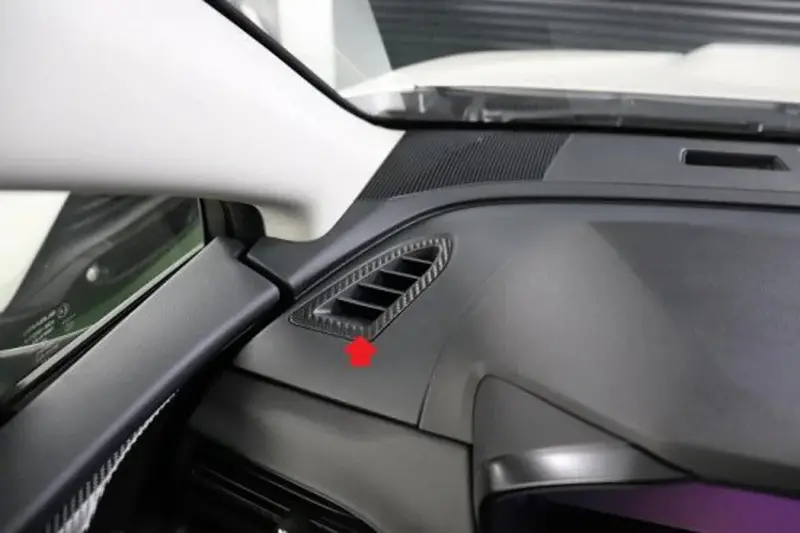 3D Carbon Defroster Vent Trim Overlays - 2022+ Wrx 1