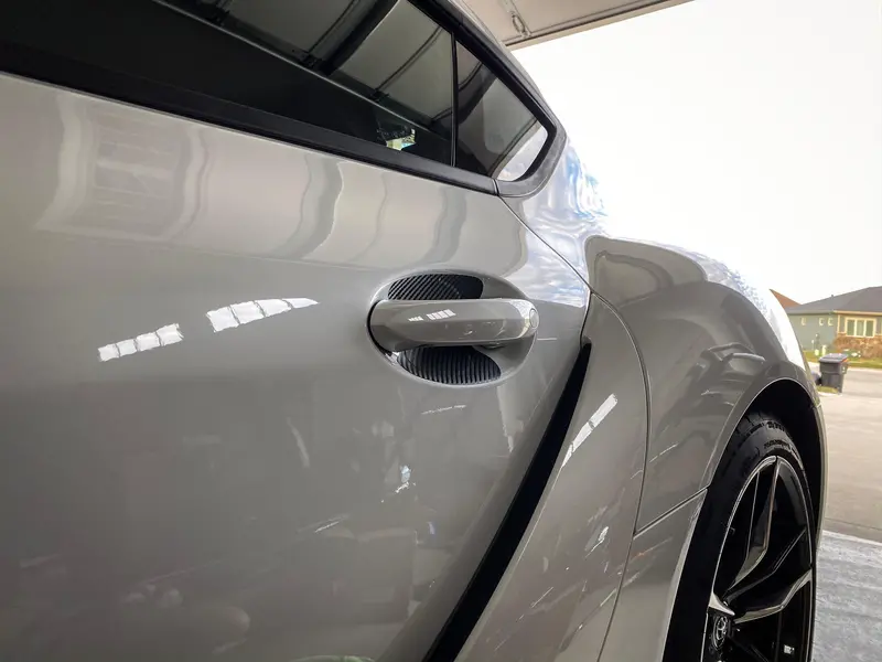 3D Carbon Door Cup Protectors - 2020+ Supra 1