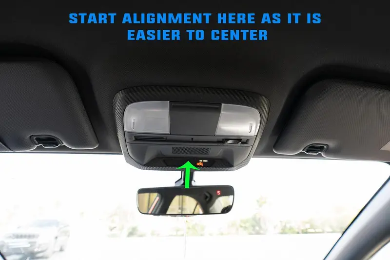 3D Carbon Map Light Trim Overlay - 2022+ Subaru Wrx 2