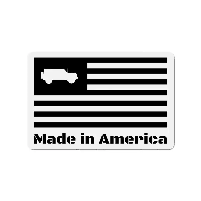 6Th Gen American Flag Magnet 3