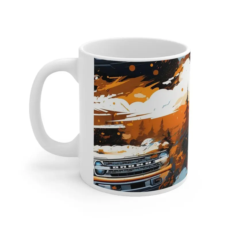 6Th Gen Ceramic Mug 11Oz - School Bus Yellow 1
