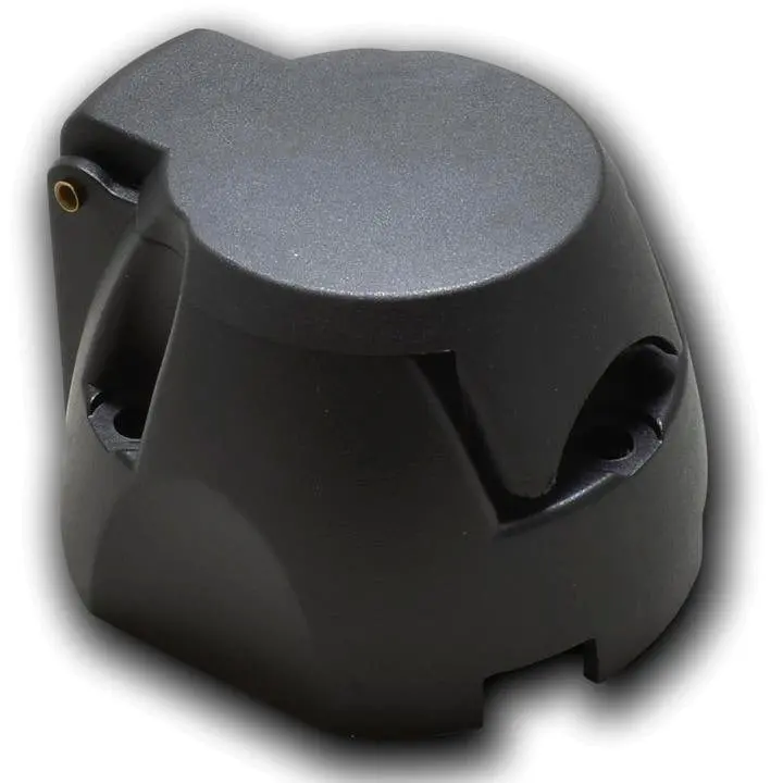 7 Pin Large Round Socket Plastic Blister 1