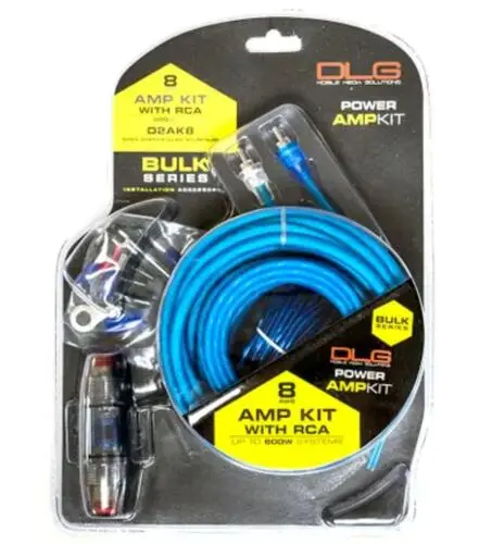 8 Gauge Amplifier Wiring Kit 1