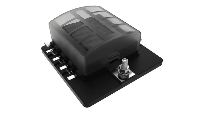 8 Way Standard Fuse Holder With Pc Terminals 1
