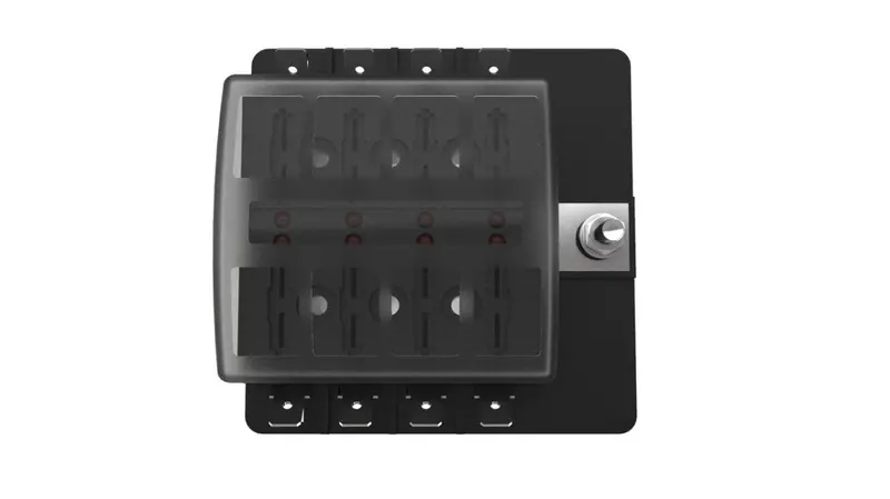 8 Way Standard Fuse Holder With Pc Terminals 1