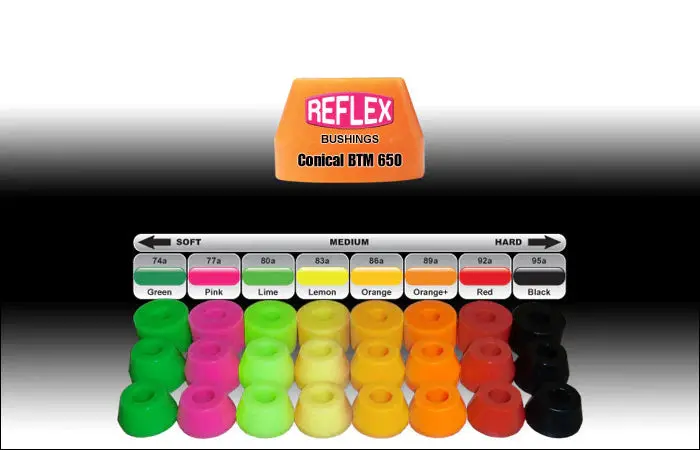 Abec 11 Reflex Conical Bushing .650" - Each 1