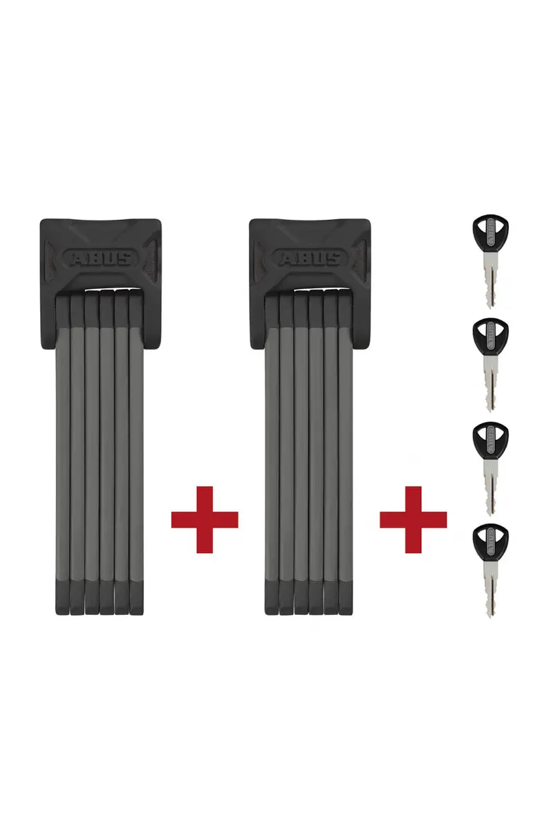 Abus Lock Bordo 6000 Twinset 90Cm 1