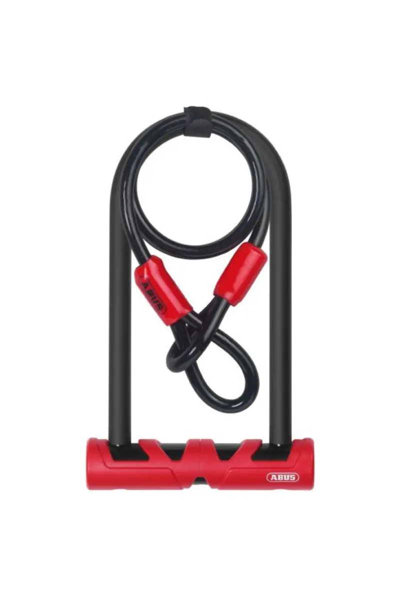 Abus Lock Ultimate 420 U-Bolt W/ Loop Cable Key 230Mm Lvl 12 1