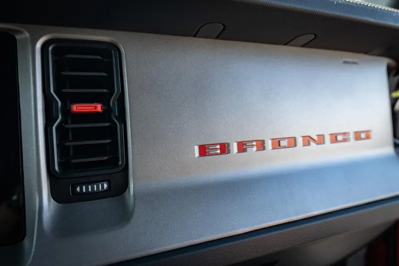 Ac Vent Tab Inlays (Printed Series) - 2021+ Bronco 4