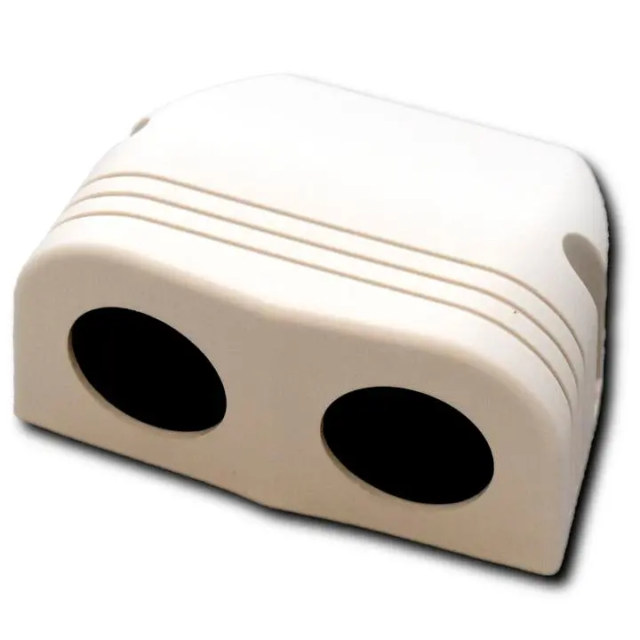 Accessory Socket Housing Double- White 1