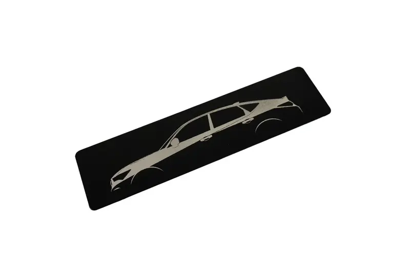 Acura Integra De Outline Weathertech Floor Mat Logo Insert (Metal Etched) - 2023+ Integra 1