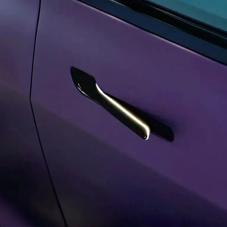 Adw-213 - Auto Door Handles (White) For 2021-2023+ Model 3 1