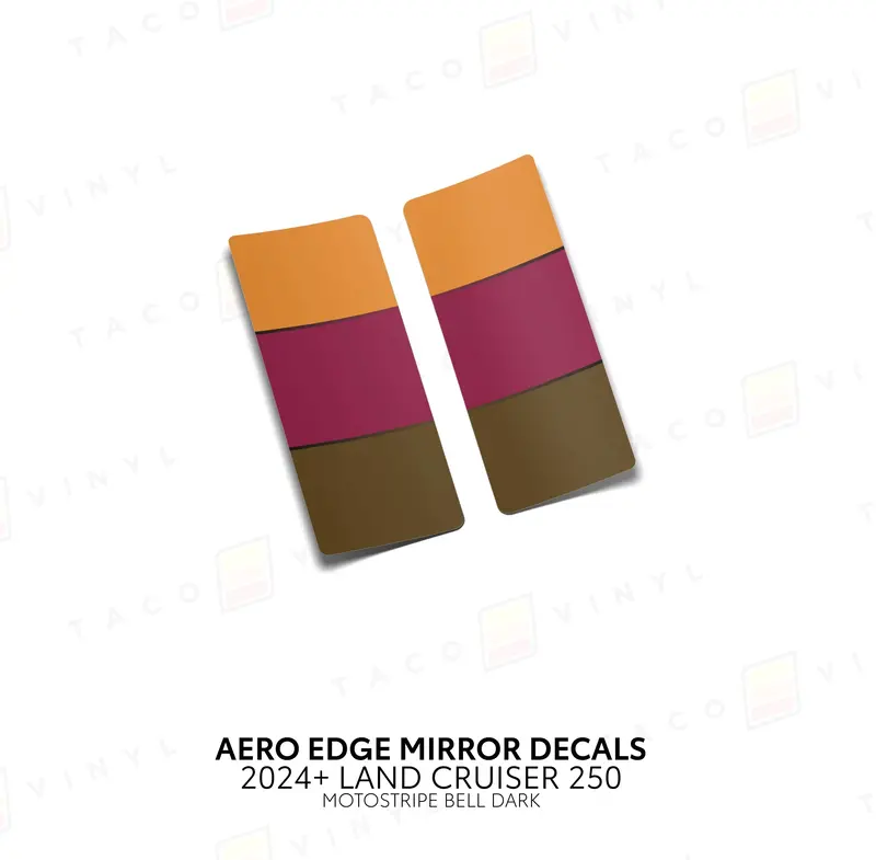 Aero Edge Mirror Decals - 2024+ Land Cruiser 16