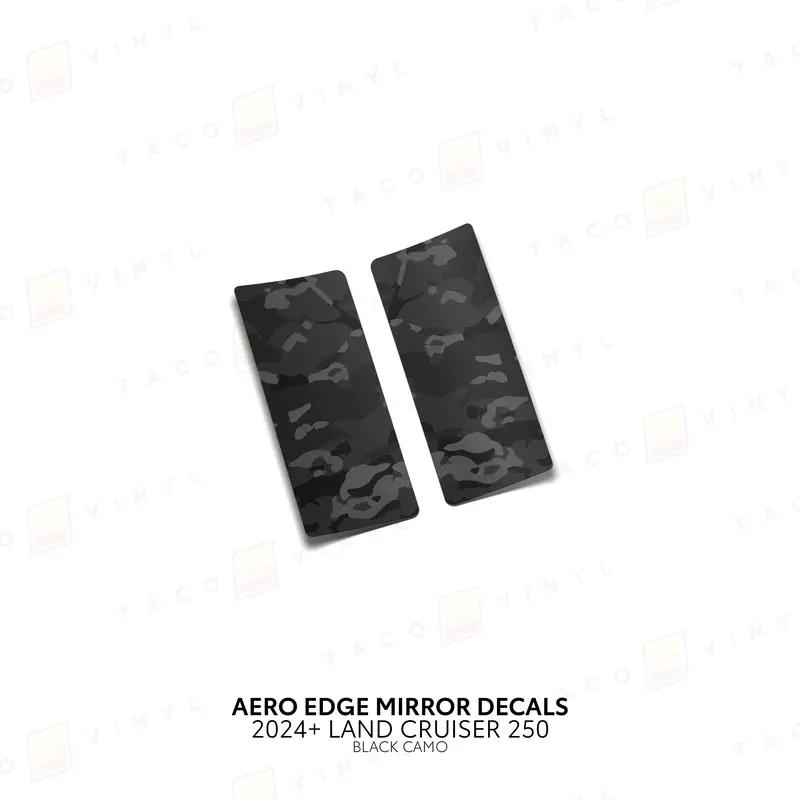 Aero Edge Mirror Decals - 2024+ Land Cruiser 6