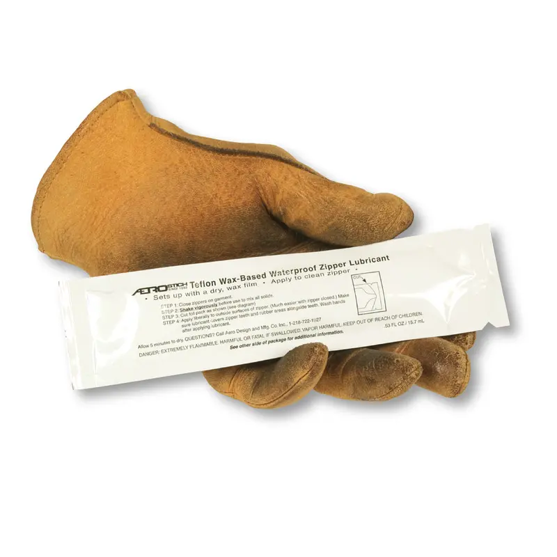 Aerostich Single-Use Zipper Lubricant 1