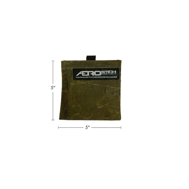 Aerostich Waxed Cotton Envelope Bags 4