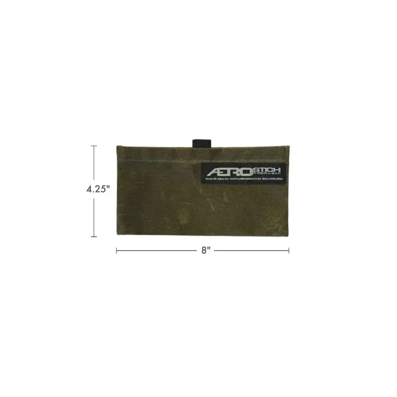 Aerostich Waxed Cotton Envelope Bags 5