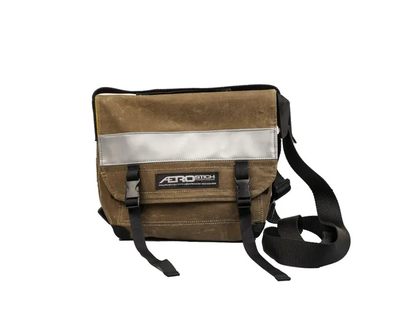 Aerostich Waxed Cotton Letter Bag 2