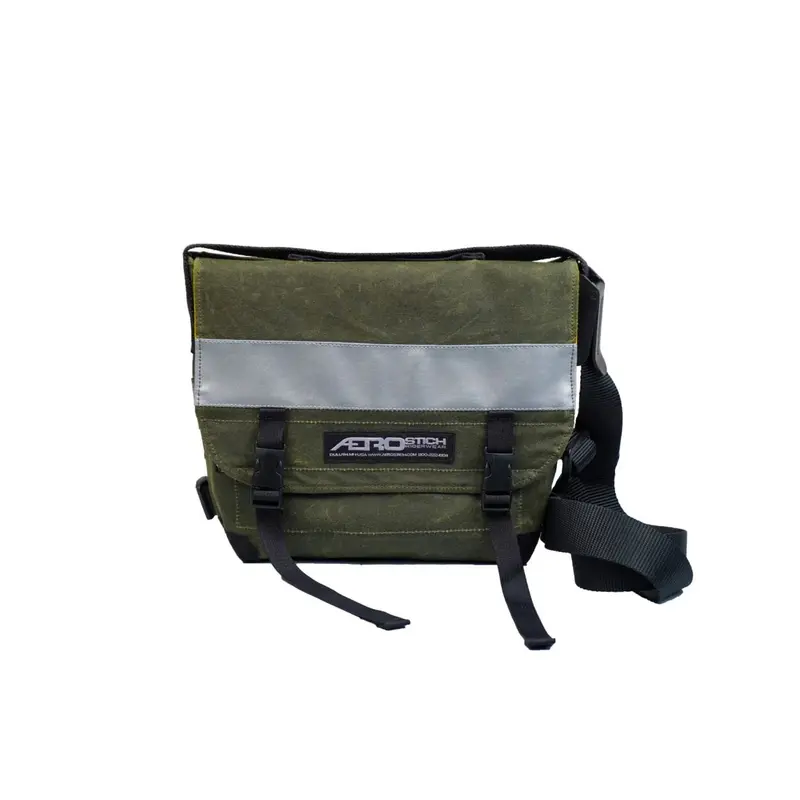 Aerostich Waxed Cotton Letter Bag 3