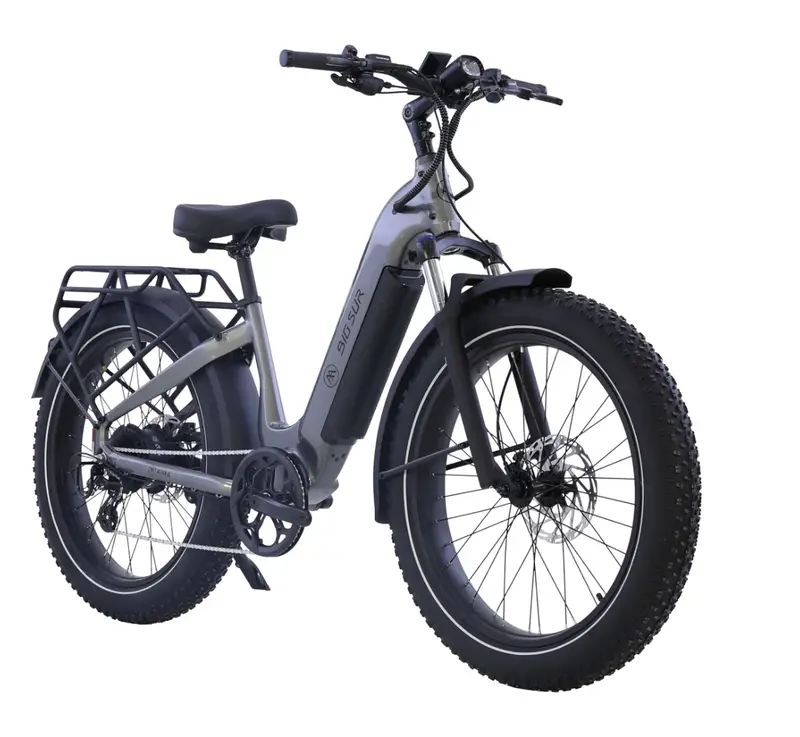 Aima Big Sur 2.0 Step Thru Electric Fat Tire Bike 1