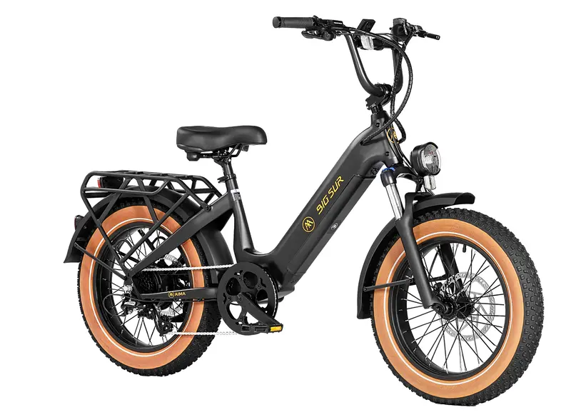 Aima Big Sur Sport 20" Electric Fat Tire Bike 1
