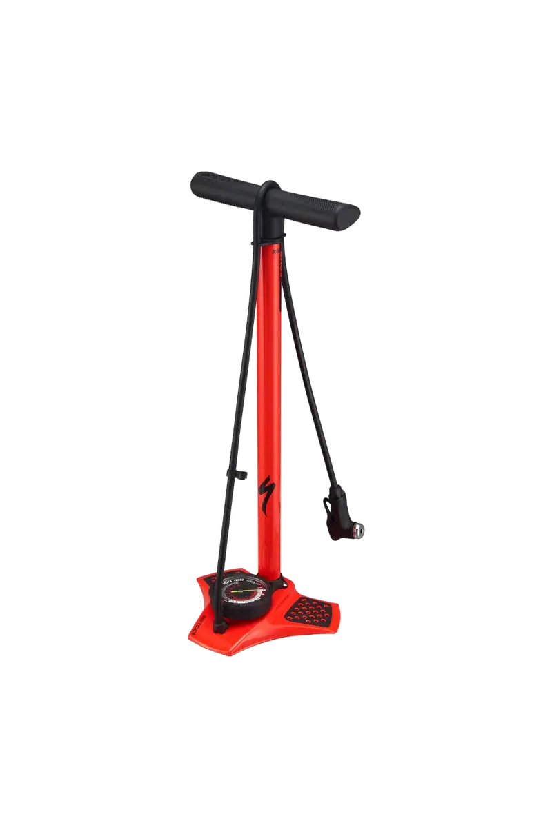 Air Tool Comp Floor Pump V2 Rocket Red 1